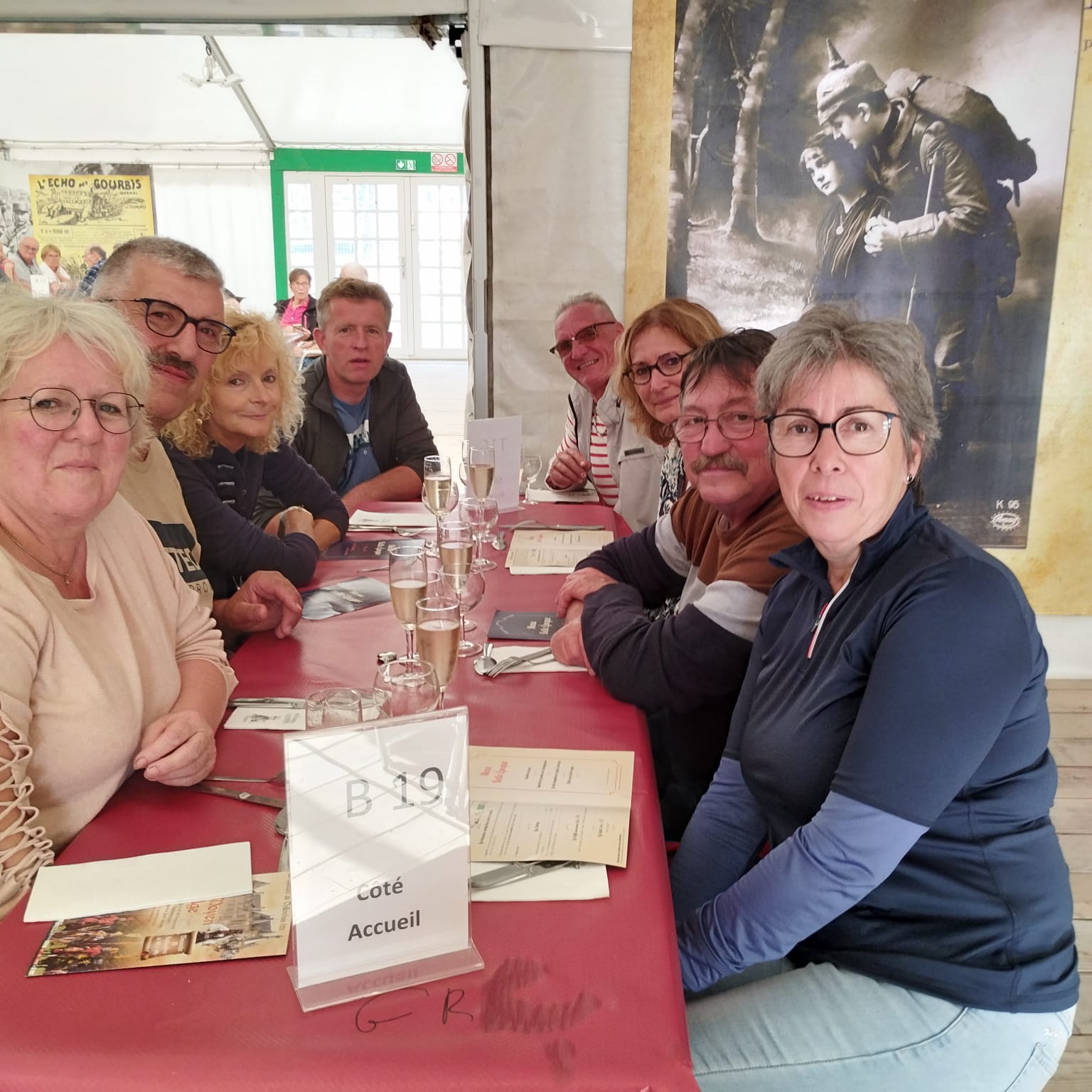 Moment convivial de Cohonsois en fête
